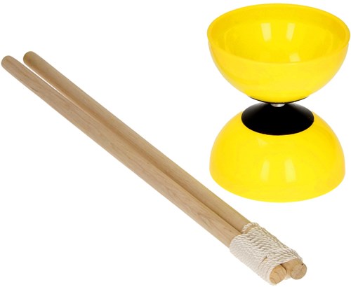 Lobbes diabolo speelgoed kleurrijk kunststof voor kinderen-3