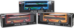 Citybus bus jouet friction avec lumière et son multicolore