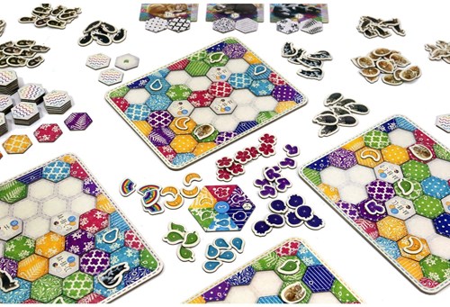 White Goblin Games bordspel Calico - strategisch puzzelspel 10+-3