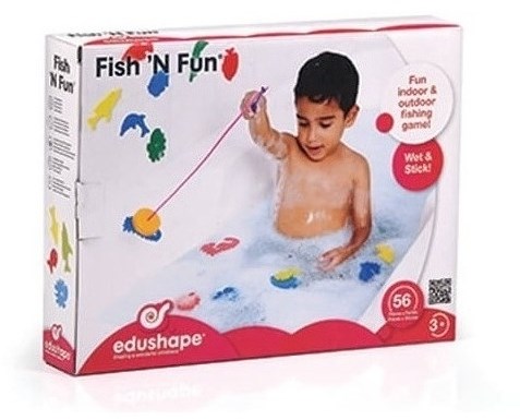 Edushape Badspeelgoed Vis Plezier - 4 hengels & 36 vissen in doos-3