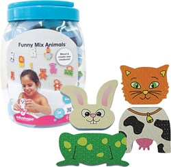 Edushape Badspeelgoed Funny Mix Dieren