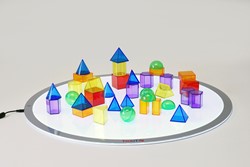 TickiT Doorzichtige Geometrische Vormen