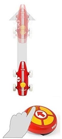 Brio afstandsbestuurbare raceauto - rood speelgoedauto voor kinderen-3