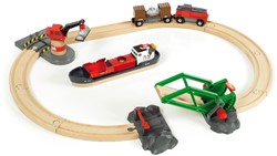 BRIO Treinset vracht bij de haven - 33061