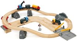BRIO Spoor en weg transportset - 33210
