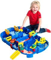Aquaplay waterbaan Lock Box - draagbare speelset met sluizen en haven-2