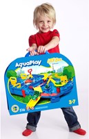 Aquaplay waterbaan Lock Box - draagbare speelset met sluizen en haven-3