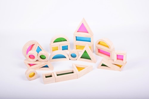 TickiT Rainbow Block Set