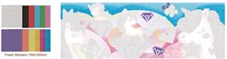 Avenir Pixelation : UNICORN 31.5x24x1cm, 5+