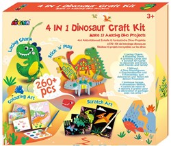 Avenir kit créatif dinosaure - coffret jouet créatif pour enfants