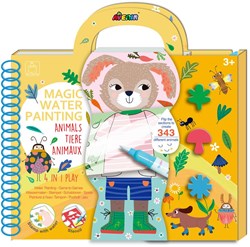 Avenir peinture à l'eau animaux de la forêt - livre créatif pour enfants