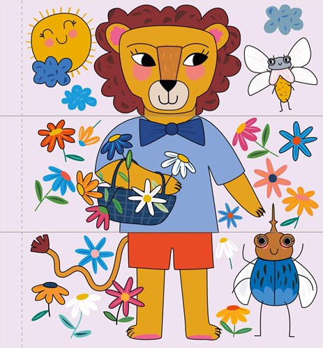 Avenir waterschilderen bosdieren - creatief schilderboek voor kinderen-2