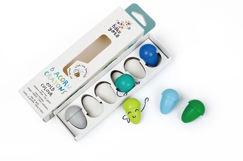 HAKU YOKA Cube Crayons - Dino World-3