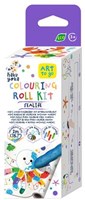 Haku Yoka jouet rouleau à colorier - Mini set animaux marins avec crayons-2