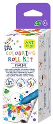 Haku Yoka kleurrol speelgoed - Mini Zeedieren kleurset met krijtjes