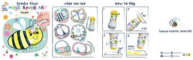 Haku Yoka Magic Reveal Art - Tuin - Educatief Speelgoed voor Kinderen-2