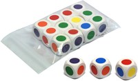 HOT Games dobbelsteen paars 30 mm houten spel dobbelstenen