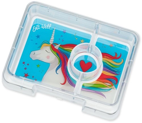 Yumbox snackbox unicorn - 3 vakken - kindvriendelijke lunchbox
