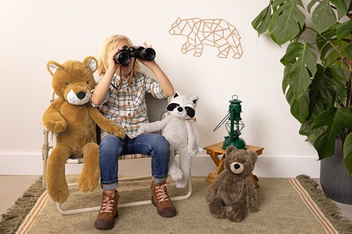 Happy Horse knuffel beer Borre 45 cm - bruin - pluche knuffel-2