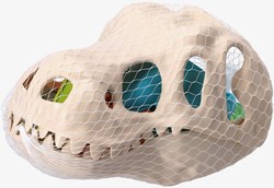 KiddyGo strandset dino - strandspeelgoed T-Rex zandvormpjes wit