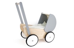 Bajo landau en bois jouet durable gris