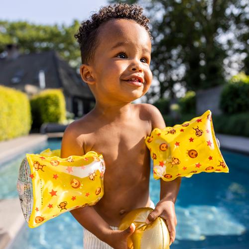 Swim Essentials Brassards Jaunes Circus - Brassards Gonflables Natation 2-6 ans-2