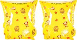 Swim Essentials Jaune Circus - Brassards de natation gonflables 2-6 ans