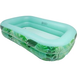 Swim Essentials piscine gonflable enfant - Tropical Green 211x132x46cm