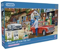 Gibsons puzzle Filling Up for the Trip 636 pièces plaisir du puzzle
