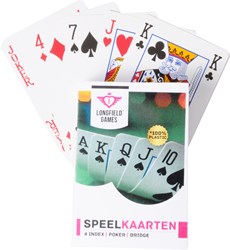 Longfield Games cartes à jouer - cartes plastifiées poker bridge classique