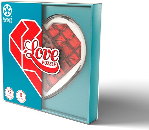 Smart Games IQ Love Puzzle - Jeu de réflexion Display 8 pièces - 72 défis-3