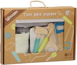 Gereedschapsriem houten gereedschap speelgoed set voor kinderen