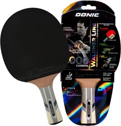 Schildkröt tafeltennisbat Waldner 3000 carbon voor competitie en recreatie