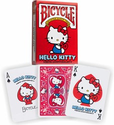 Bicycle cartes à jouer Hello Kitty 50th Anniversary - Poker - Sanrio