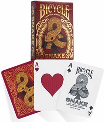 Bicycle cartes à jouer Poker - Snake - Jeu premium - Année du Serpent