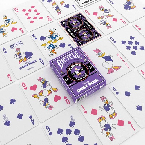 Bicycle cartes à jouer Daisy Duck - Poker - Disney - Jeu premium-3