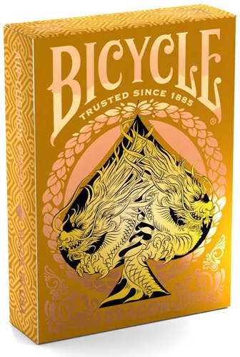 Bicycle cartes à jouer premium - Dragon Gold poker - jeu de cartes de luxe-2