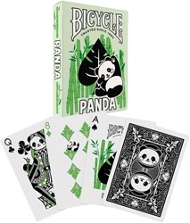 Bicycle cartes à jouer Panda - Poker - Cartes premium - Motif panda