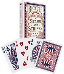 Bicycle cartes à jouer Poker Stars and Stripes design américain