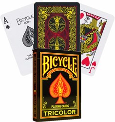 Bicycle cartes à jouer - Poker Tricolor - Édition Premium Belgique