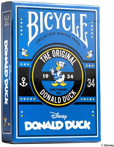 Bicycle Cartes à jouer Poker Donald Duck - Cartes Disney Premium - Creatives-2