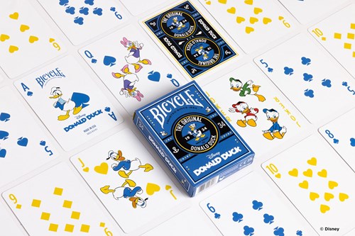 Bicycle Cartes à jouer Poker Donald Duck - Cartes Disney Premium - Creatives-3