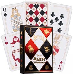 Bicycle cartes à jouer Alice au Pays des Merveilles Disney - Poker - Premium Collection