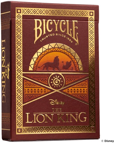 Bicycle cartes à jouer Lion King Disney - Cartes de poker - Qualité premium-2