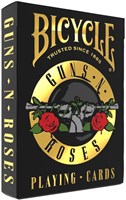 Bicycle cartes à jouer Guns N' Roses - Poker - Produits dérivés musique - Premium-2
