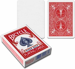 Bicycle cartes à jouer tours de magie rouges blanches cartes magiques