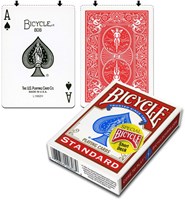 Bicycle carte magique rouge - Magic Card Short Deck pour enfants