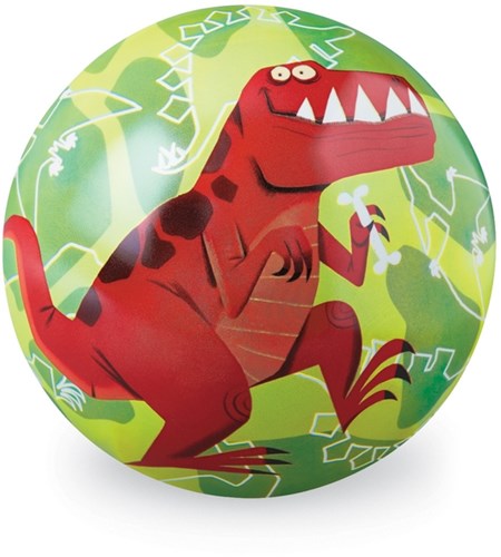 Crocodile Creek speelbal T-Rex 10 cm - dinosaurus speelgoed bal