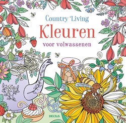 Deltas livre de coloriage Country Living pour adultes - détente campagne
