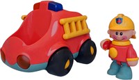 Tolo brandweerauto BIO First Friends speelgoedauto duurzaam interactief-2
